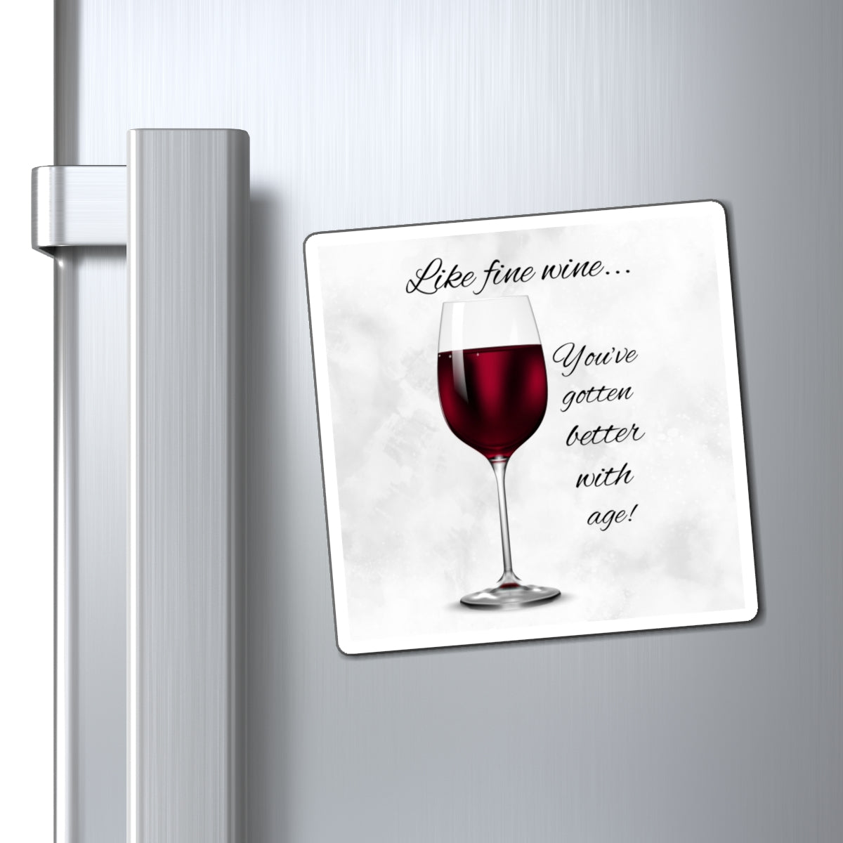 Wine-Themed Magnets: Perfect Gift for Wine Lovers, Kitchen Decor, Anniversary, Housewarming, Birthday, Fun Quotes