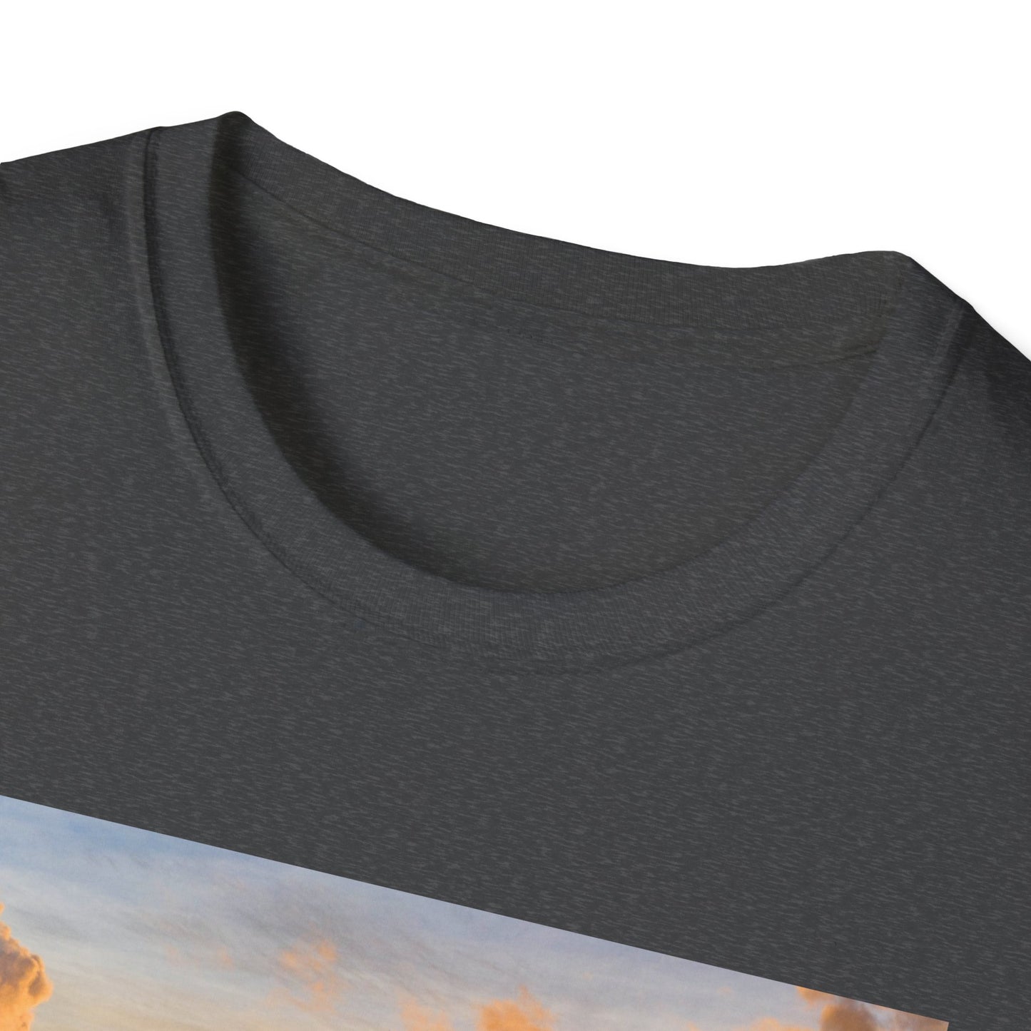 Sunset Serenity Quote T-Shirt, Inspirational Tee, Relaxation Shirt, Gift for Beach Lovers, Perfect for Summer, Softstyle T-Shirt