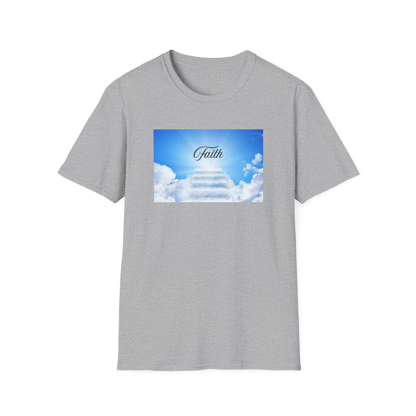 Faith-Inspired Softstyle T-Shirt, Inspirational Tee, Casual Wear, Gift for Believers, Spiritual Apparel, Everyday Comfort
