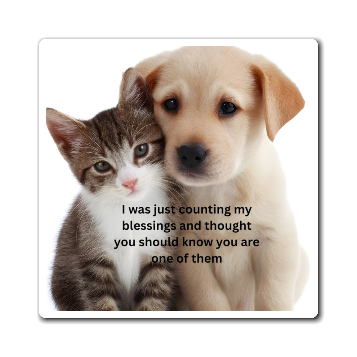 Cute Pet Magnets, Heartwarming Gift for Animal Lovers, Perfect for Home Decor, Refrigerator Decorations, Adorable Kitten and Puppy