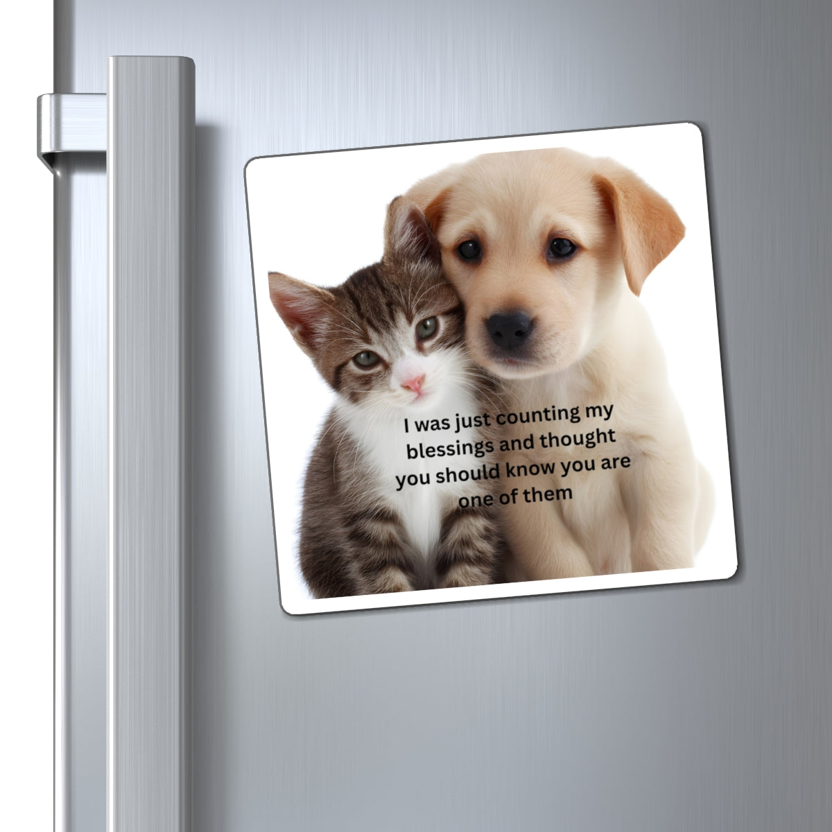 Cute Pet Magnets, Heartwarming Gift for Animal Lovers, Perfect for Home Decor, Refrigerator Decorations, Adorable Kitten and Puppy
