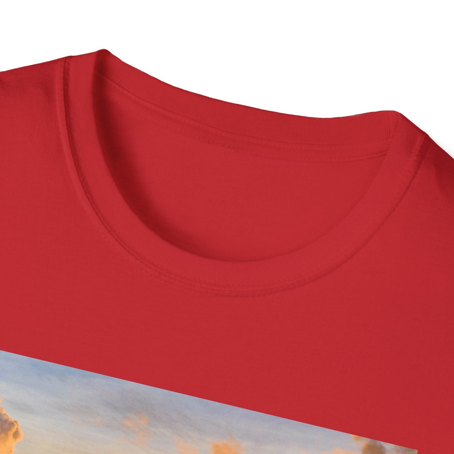 Sunset Serenity Quote T-Shirt, Inspirational Tee, Relaxation Shirt, Gift for Beach Lovers, Perfect for Summer, Softstyle T-Shirt