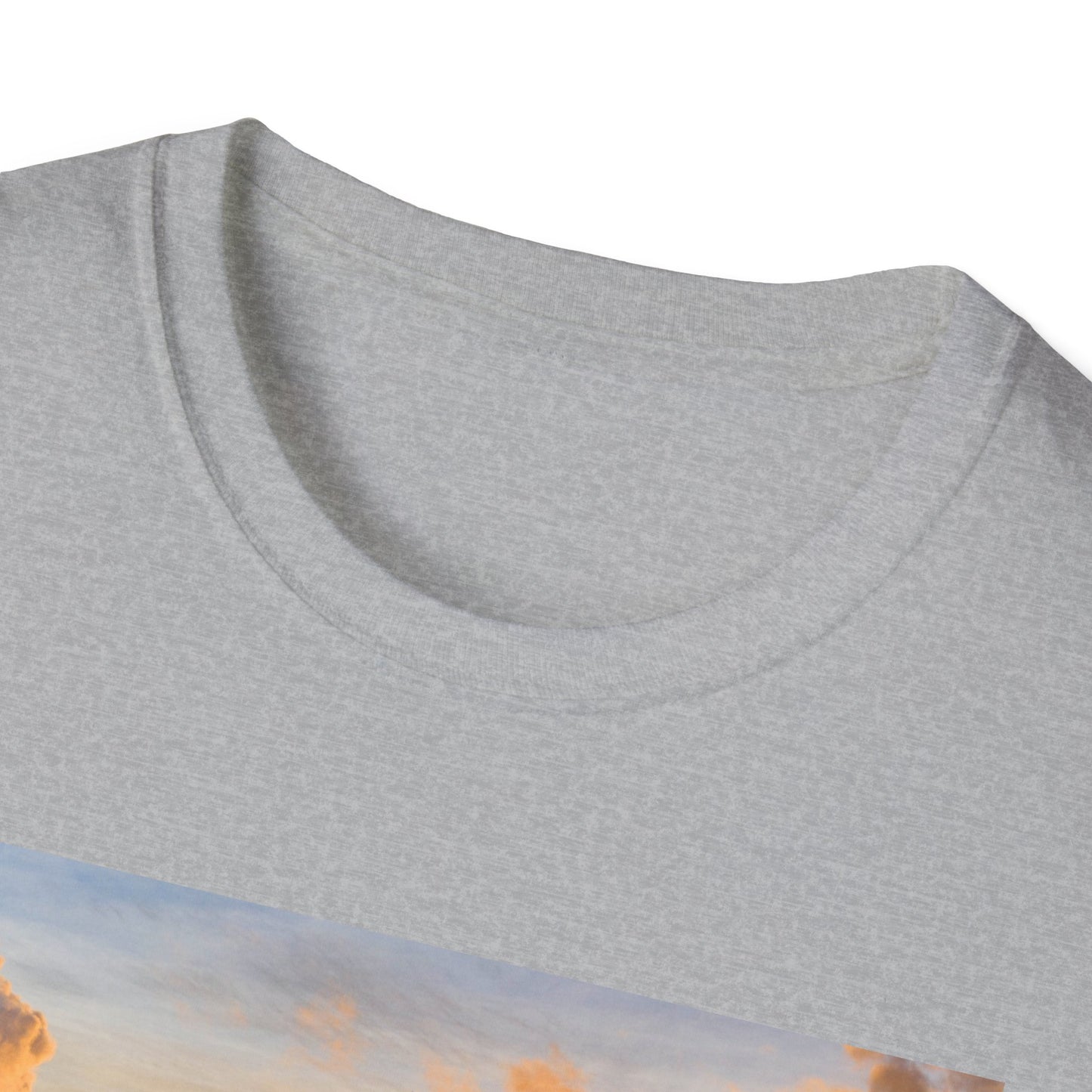 Sunset Serenity Quote T-Shirt, Inspirational Tee, Relaxation Shirt, Gift for Beach Lovers, Perfect for Summer, Softstyle T-Shirt