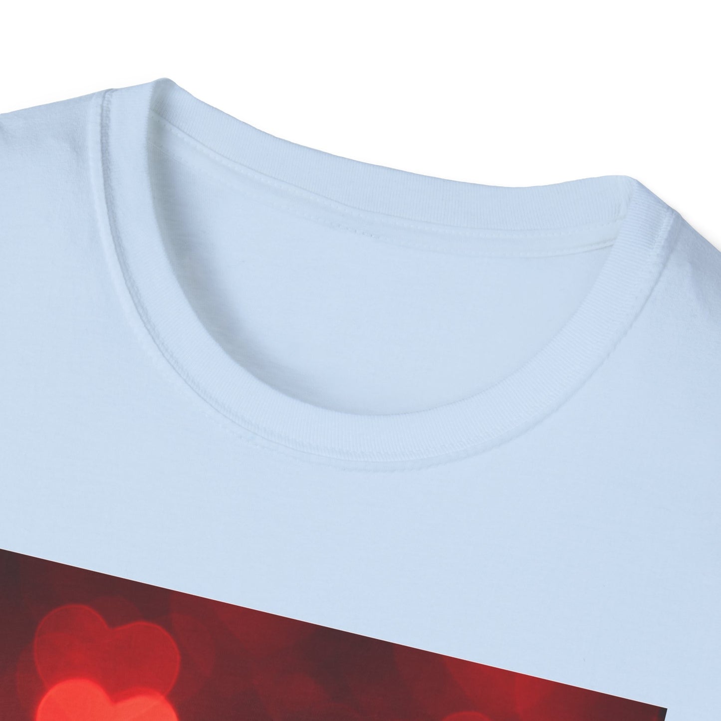 Romantic Heart T-Shirt, Perfect for Valentine's Day, Cute Couple Gift, Love Quote Tee, Softstyle Shirt