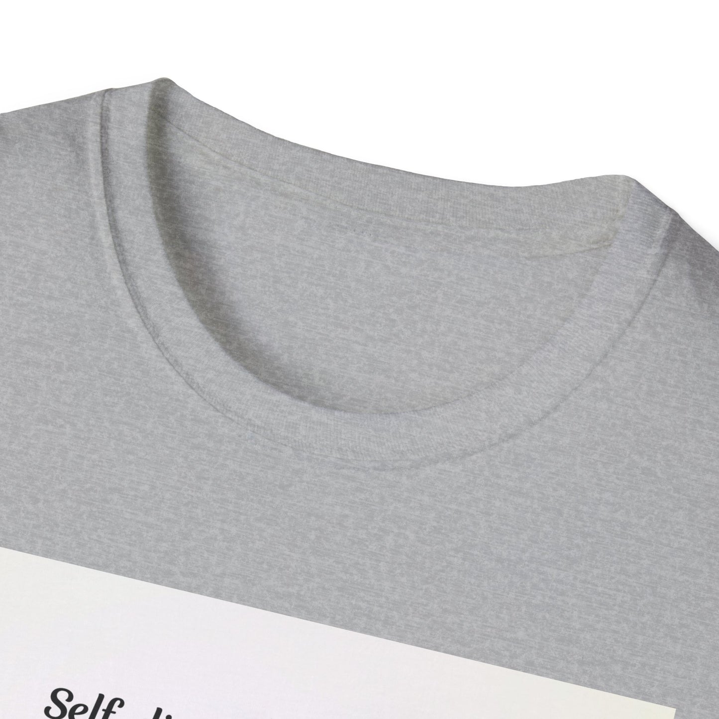 Inspirational Quote Softstyle T-Shirt, Motivational Tee, Gift for Fitness Lovers, Self-Discipline Shirt, Casual Wear