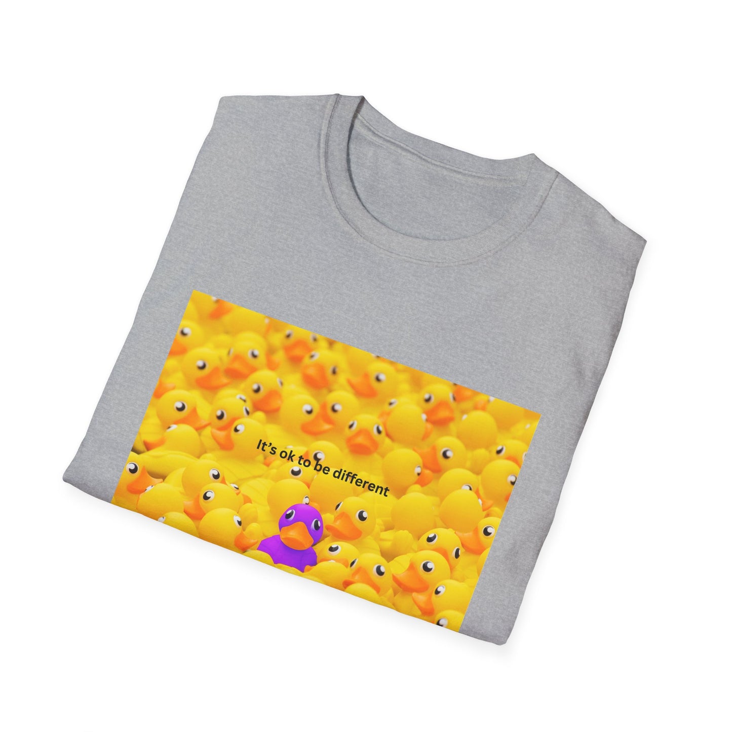 Quirky Duck T-Shirt, Fun Graphic Tee, Casual Wear, Birthday Gift, Animal Lover Shirt, Unique Humor Apparel