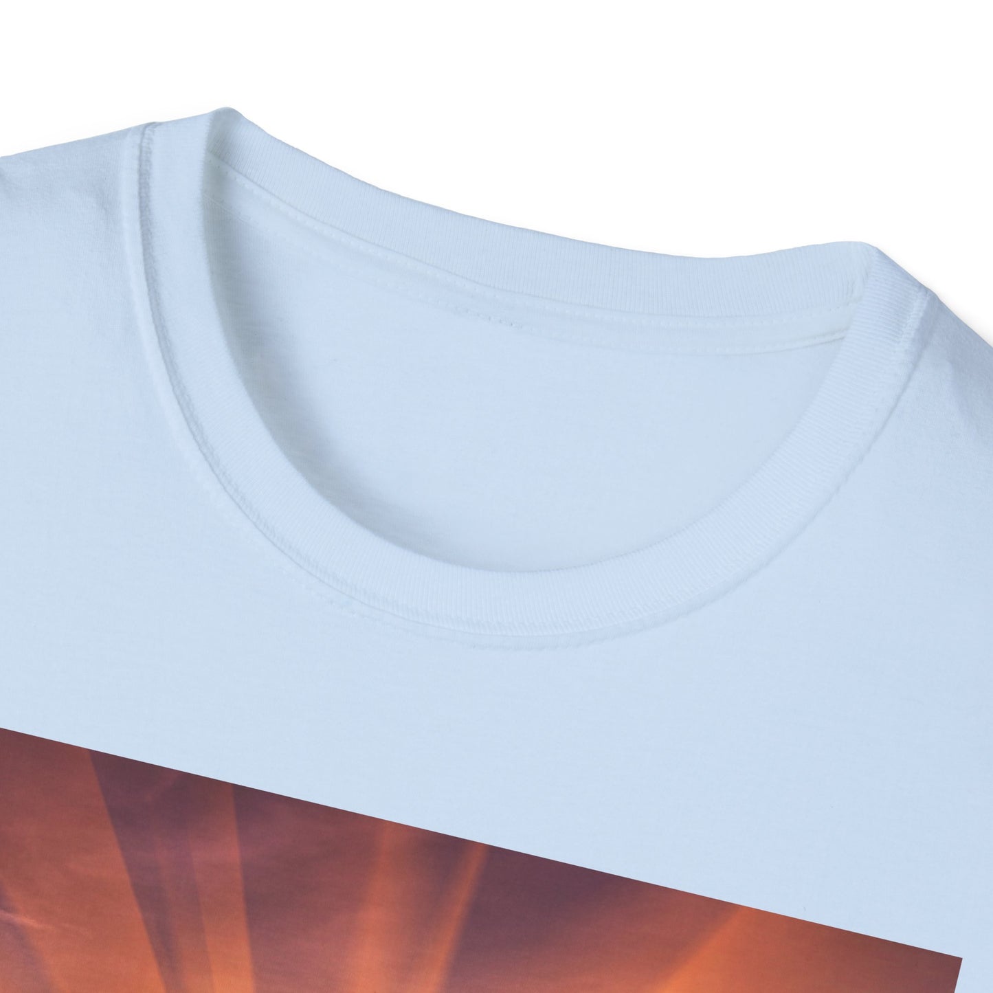 Inspirational Sunray T-Shirt, Motivational Tee, God’s Love Design, Softstyle T-Shirt, Everyday Wear, Gift for All Occasions
