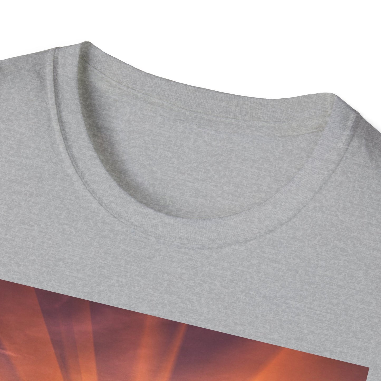 Inspirational Sunray T-Shirt, Motivational Tee, God’s Love Design, Softstyle T-Shirt, Everyday Wear, Gift for All Occasions