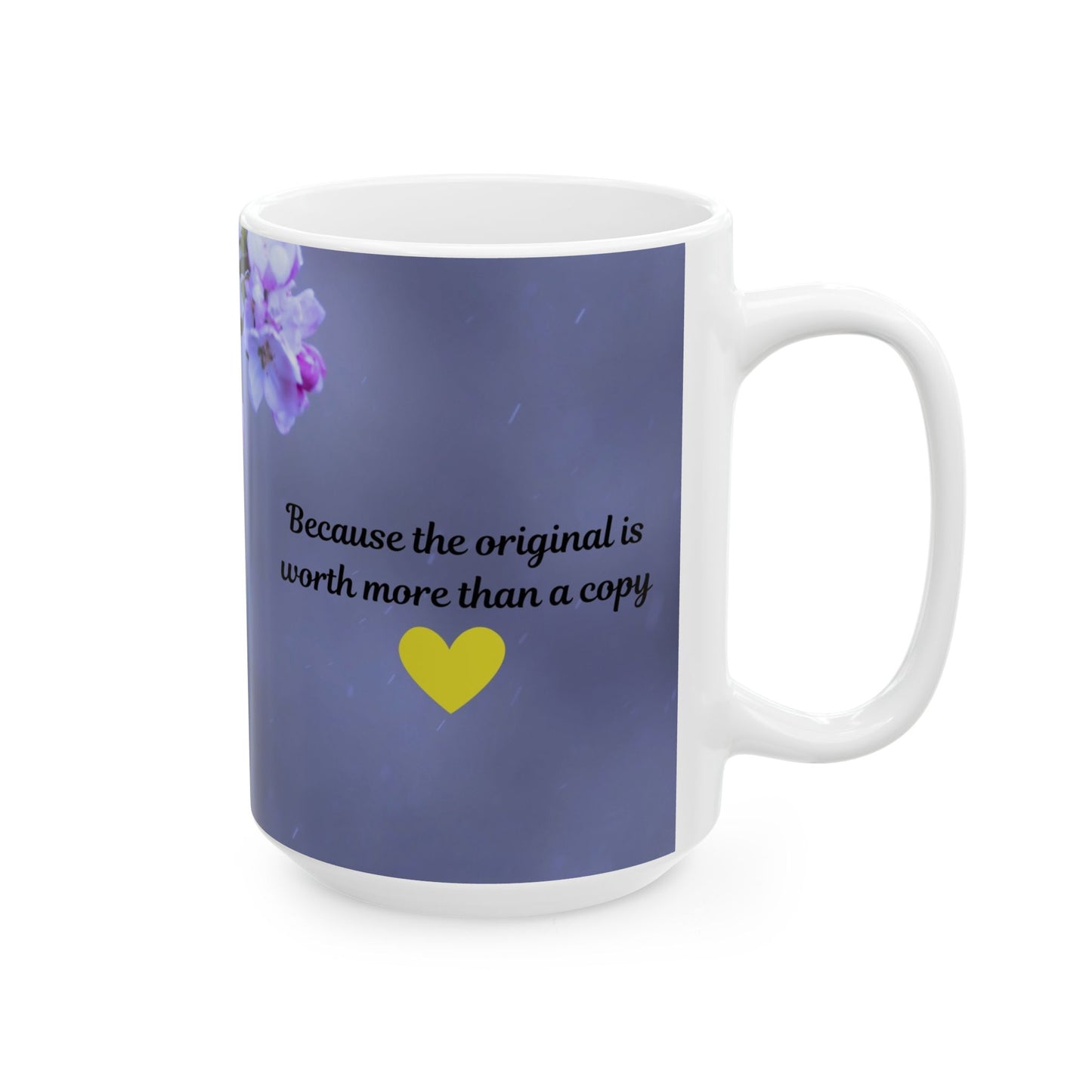 Inspirational Bird Ceramic Mug | Nature Lover's Gift | Positive Affirmation Coffee Mug | Motivational Drinkware | Eco-Friendly Gift