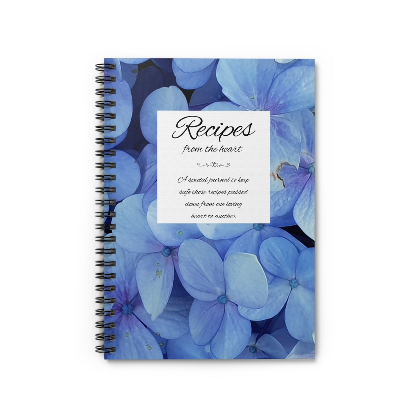 Floral Recipe Notebook - Perfect for Cooks & Foodies, Gift for Mother's Day, Recipes Journal, Kitchen Notes, Cooking Enthusiast