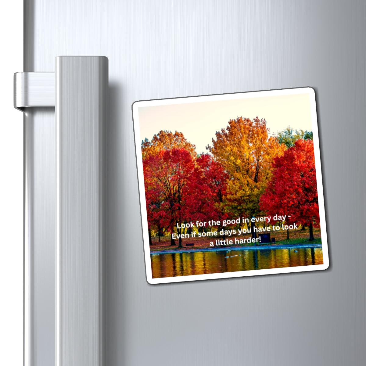 Inspirational Quote Magnets, Fall Decor, Motivational Fridge Magnet, Autumn Home Accessories, Grateful Daily Reminder