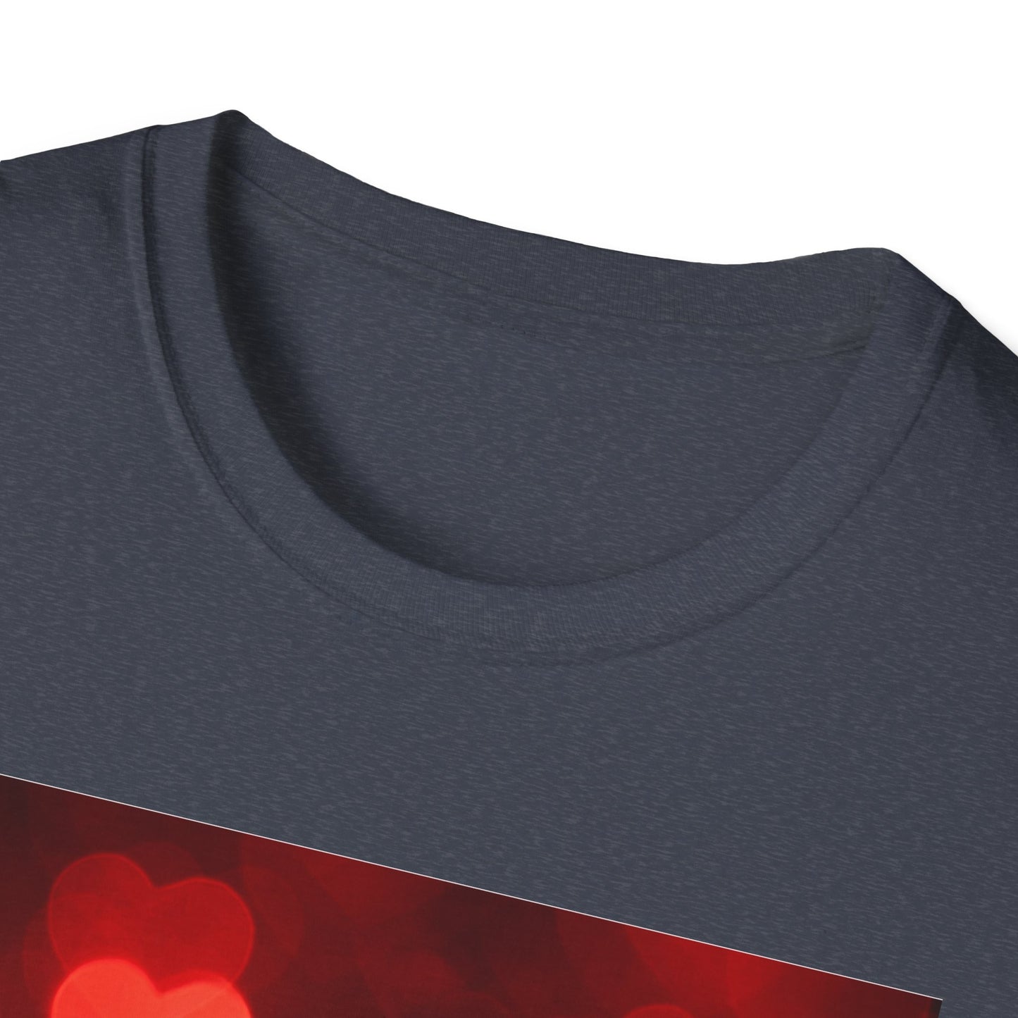 Romantic Heart T-Shirt, Perfect for Valentine's Day, Cute Couple Gift, Love Quote Tee, Softstyle Shirt