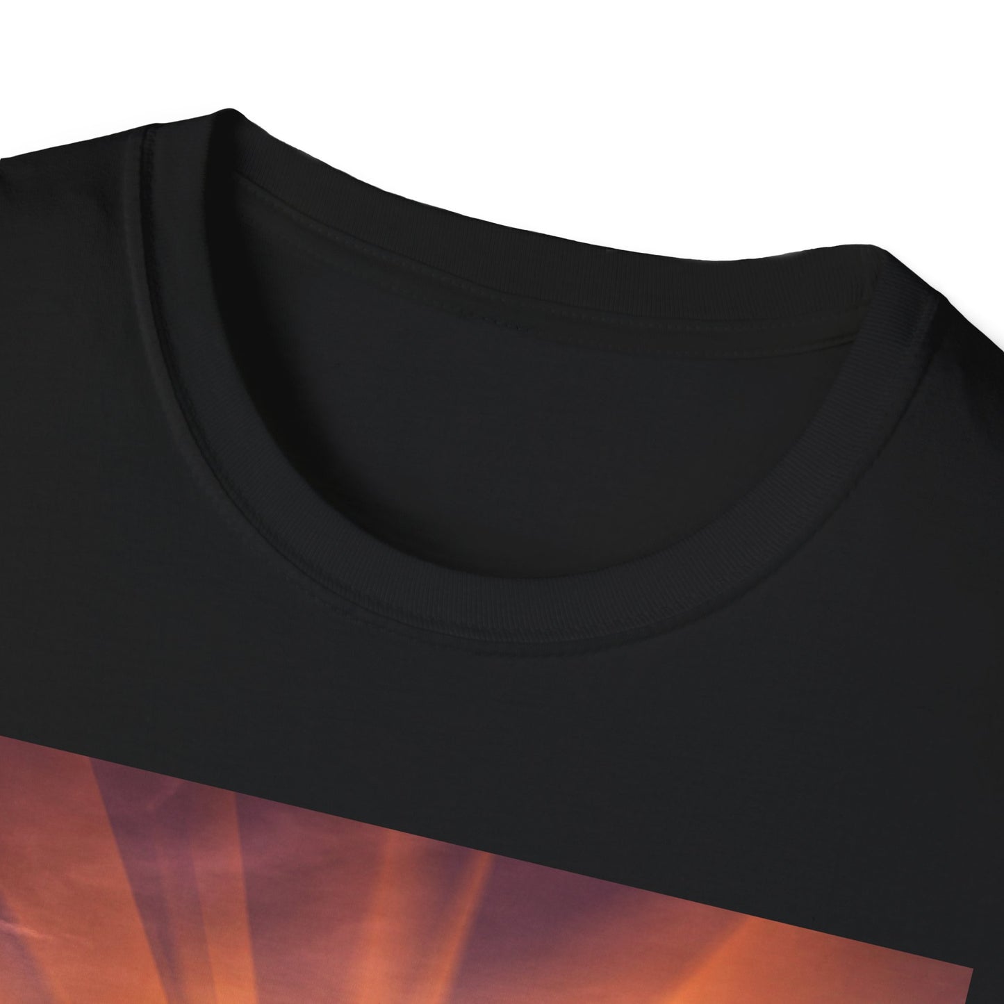 Inspirational Sunray T-Shirt, Motivational Tee, God’s Love Design, Softstyle T-Shirt, Everyday Wear, Gift for All Occasions