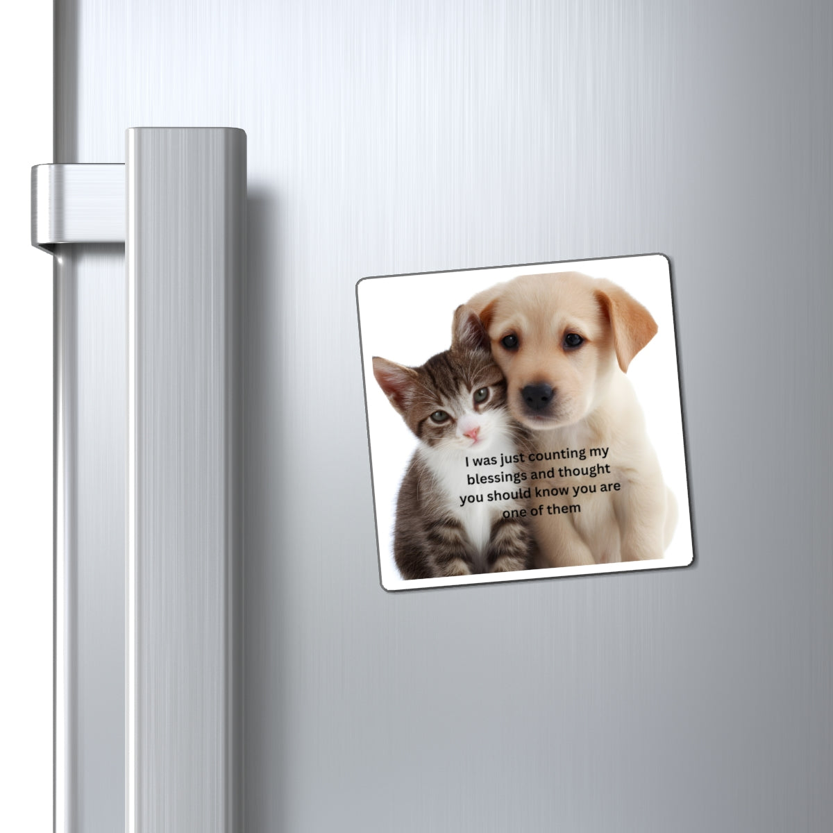 Cute Pet Magnets, Heartwarming Gift for Animal Lovers, Perfect for Home Decor, Refrigerator Decorations, Adorable Kitten and Puppy