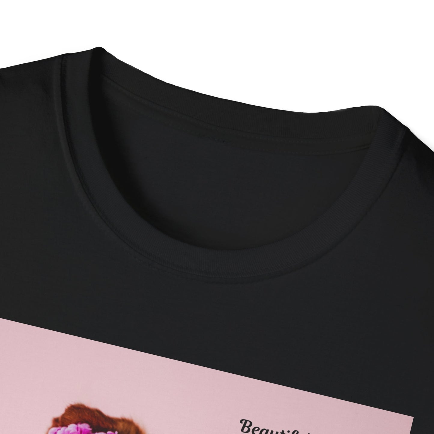 Dog Lover's Inspirational T-Shirt, Cute Pet Apparel, Floral Print Tee, Gift for Animal Lovers, Funny Dog Shirt