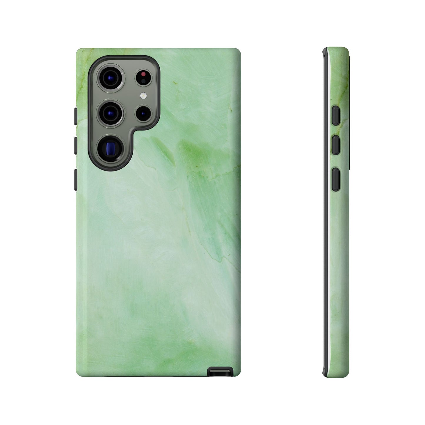 Tough Cases, Beautiful Green Marble Design