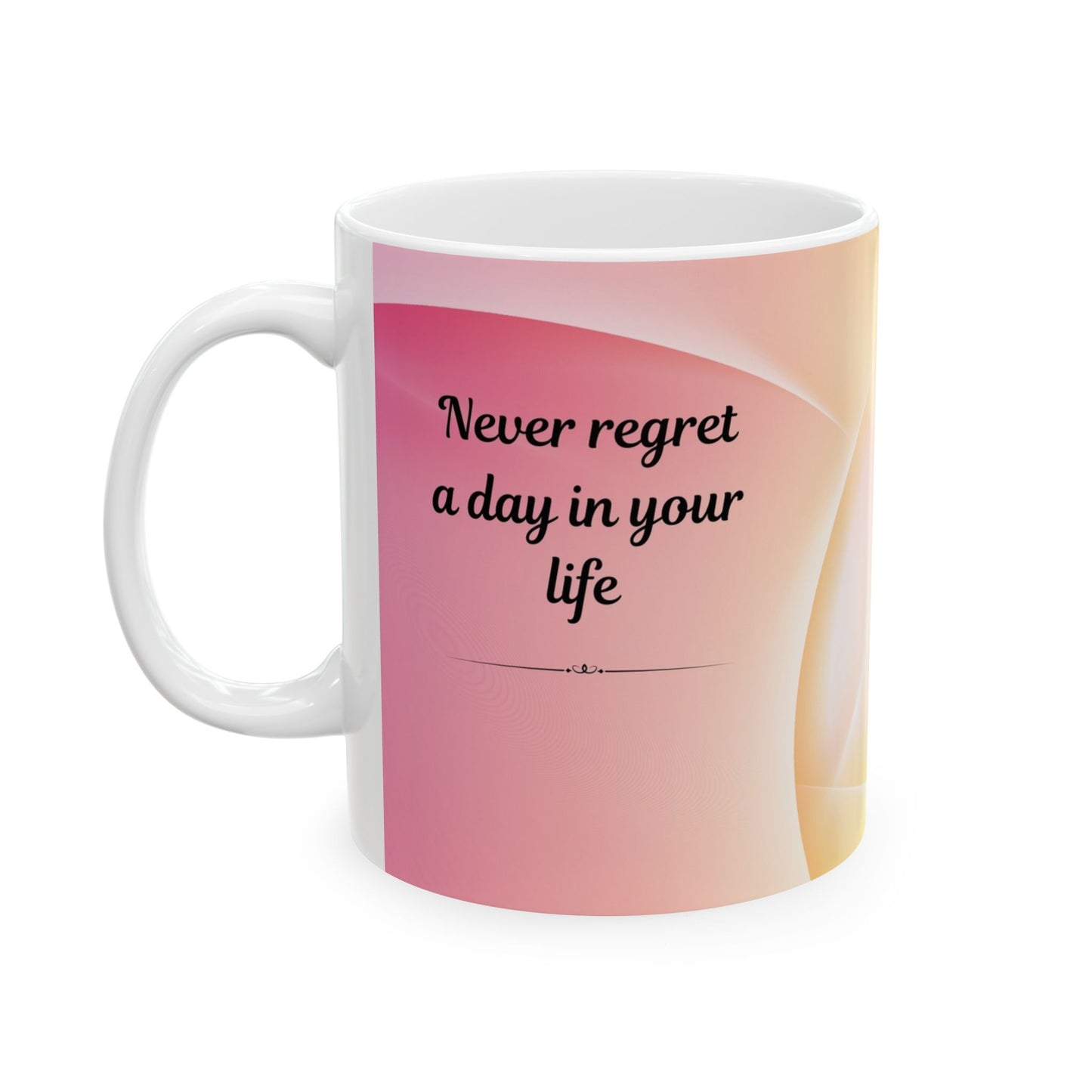 Inspirational Ceramic Mug with Motivational Quotes for Daily Positivity, Perfect Gift for Friends and Family, 11oz & 15oz