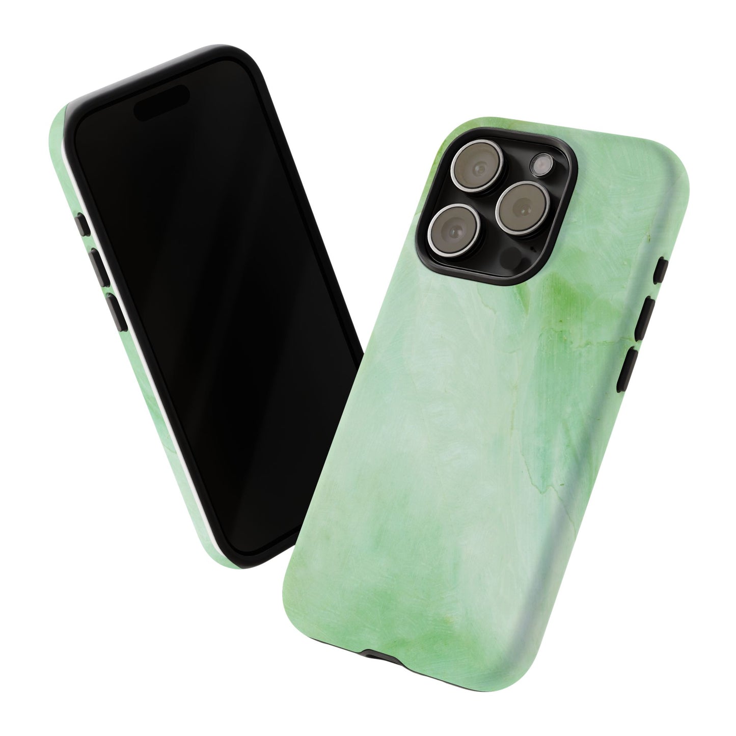 Tough Cases, Beautiful Green Marble Design