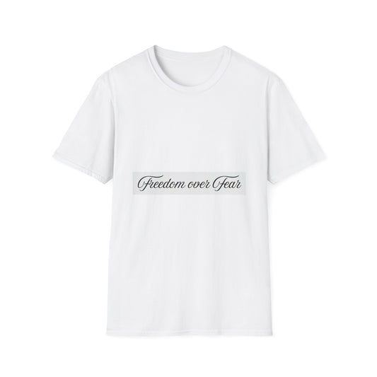 Freedom Over Fear T-Shirt | Inspirational Tee | Motivational Gift | Casual Wear | Comfortable Tee | Everyday Style | Perfect [...]