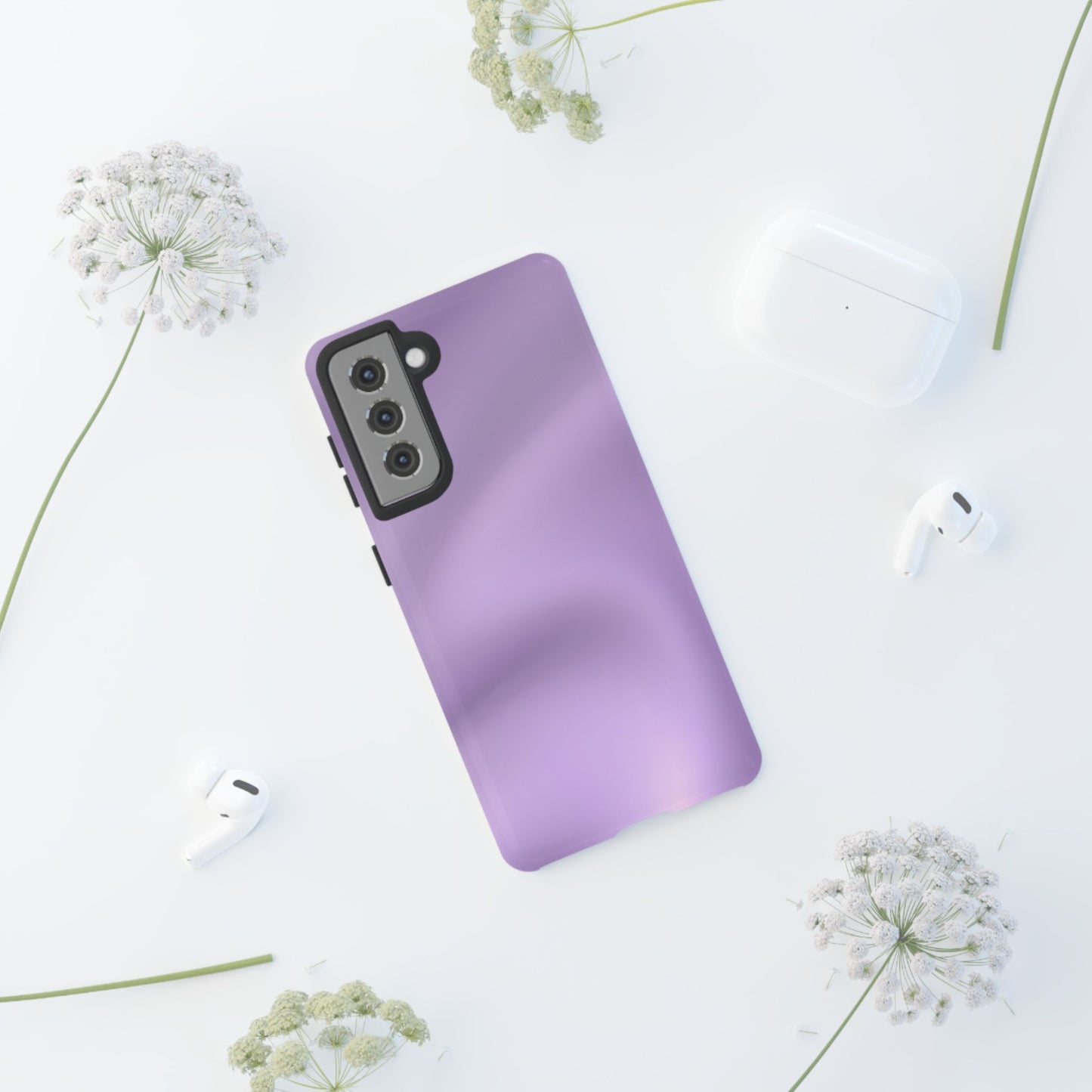 Tough Cases, Beautiful Lavender Marble Design