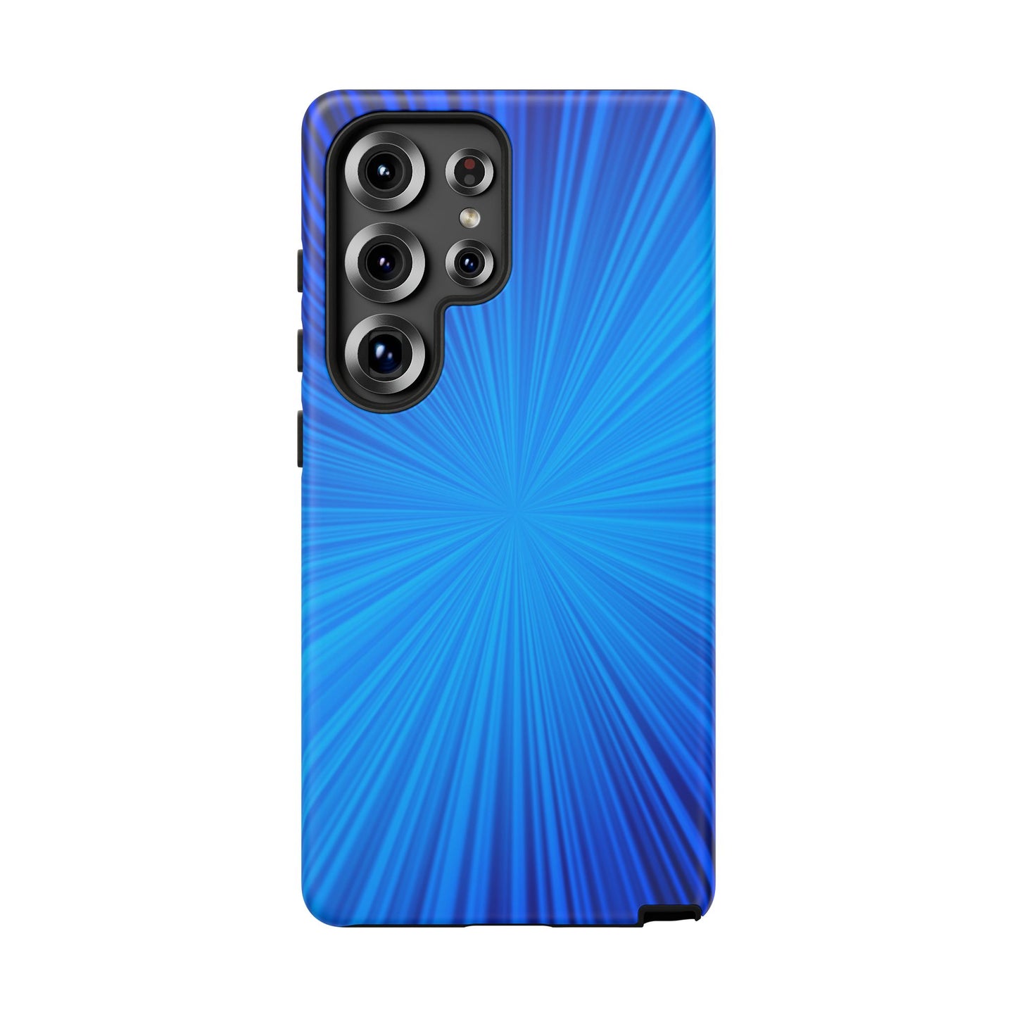 Tough Cases, Beautiful Blue Starburst Design