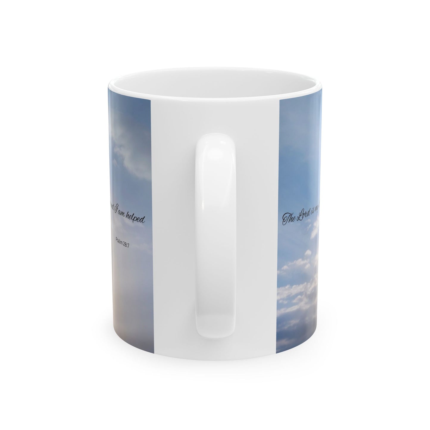 Sunset Sky Inspirational Ceramic Mug, Motivational Coffee Cup, Gift for Friends, Home Decor, Everyday Use, 11oz and 15oz Options