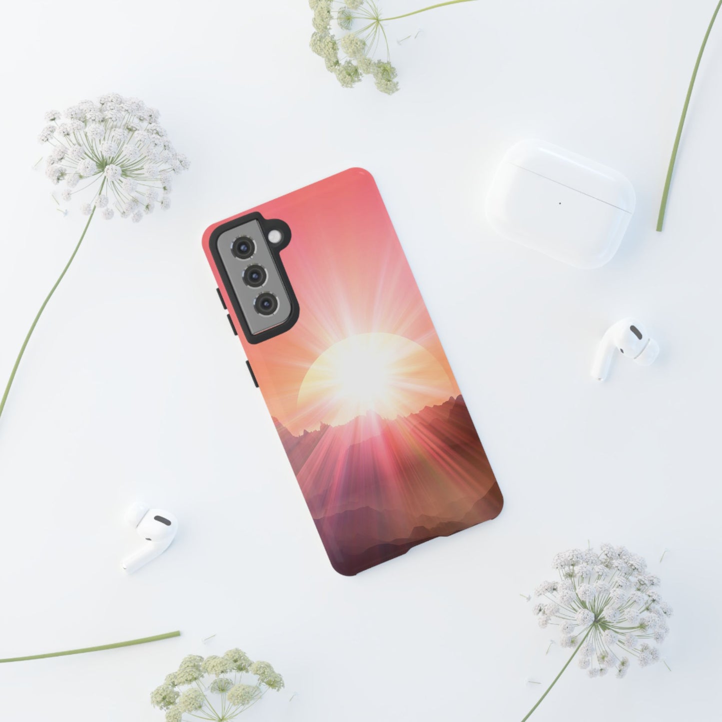 Tough Cases, Beautiful Sunrise Design