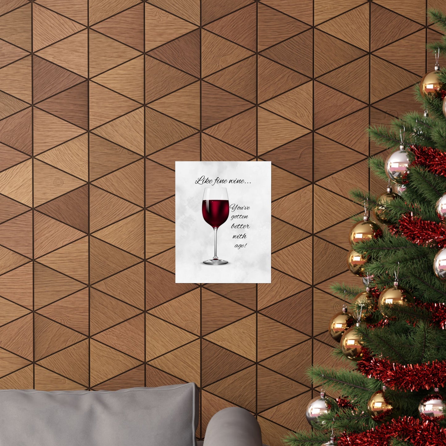Wine-Themed Wall Art, Inspirational Home Decor, Birthday Gift for Wine Lovers, Kitchen Decor, Serving Suggestion Poster