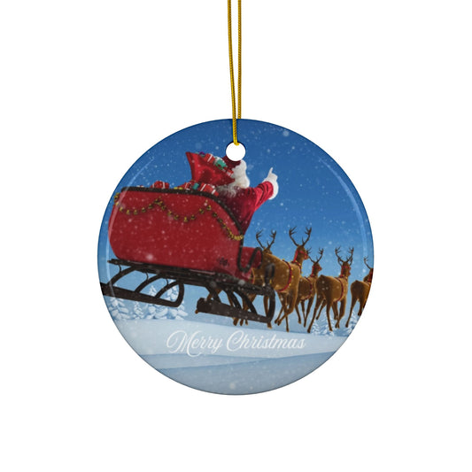Decorative Christmas Ornaments, Festive Holiday Décor, Xmas Tree Decorations, Santa Sleigh Gift Tags, Winter Wonderland Memories