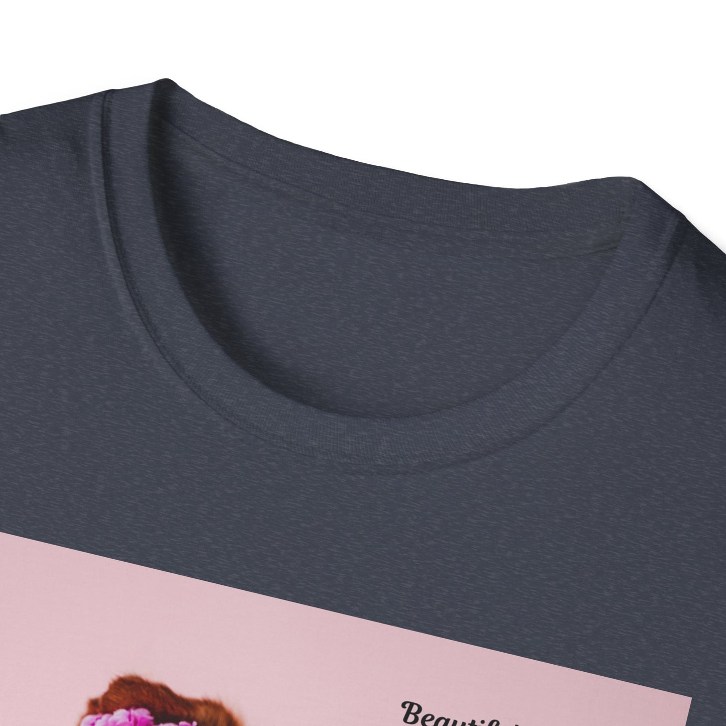 Dog Lover's Inspirational T-Shirt, Cute Pet Apparel, Floral Print Tee, Gift for Animal Lovers, Funny Dog Shirt