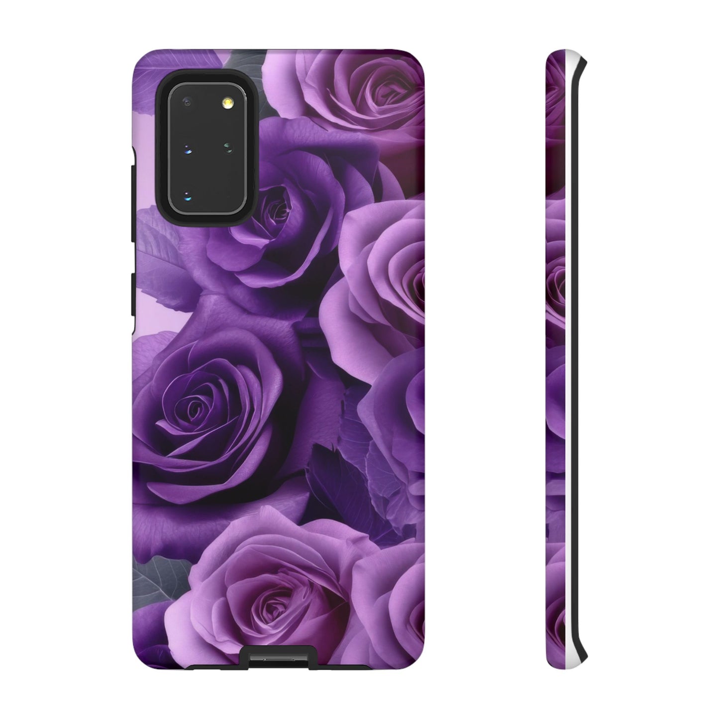 Tough Cases, Beautiful Purple Floral Design