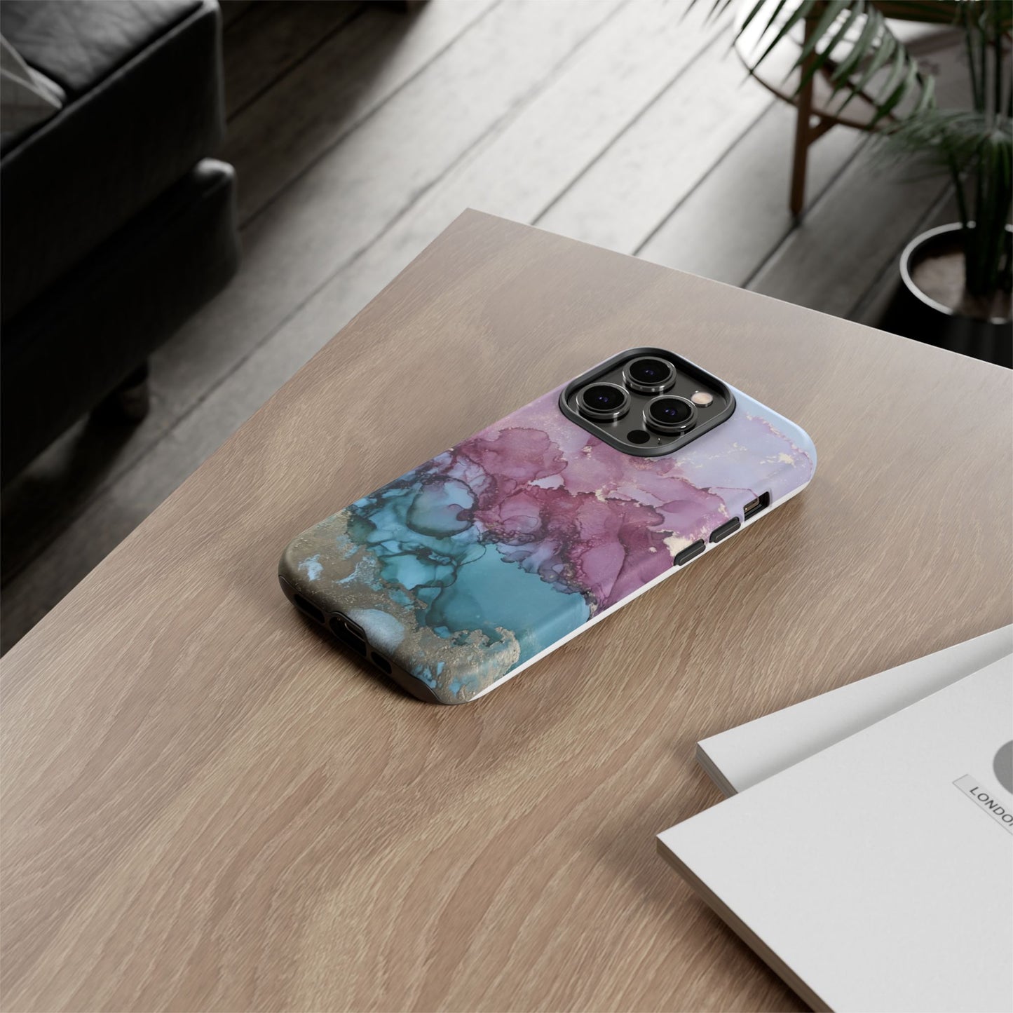 Tough Cases, Beautiful Multicolored Marble Design