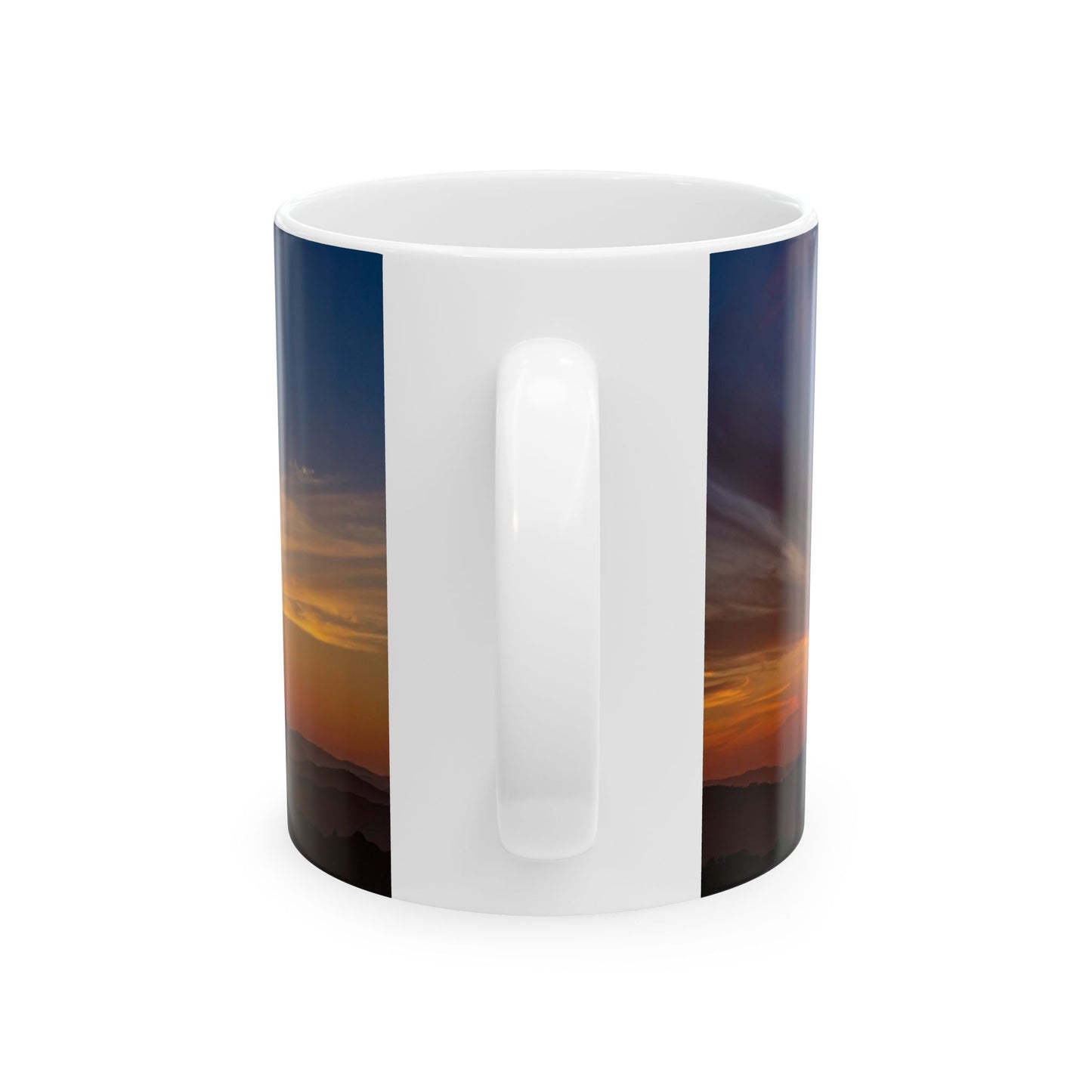 Inspirational Sunrise Ceramic Mug - Motivational Gift for Friends, Family, Office, Coaches, Home Decor, Sunrise