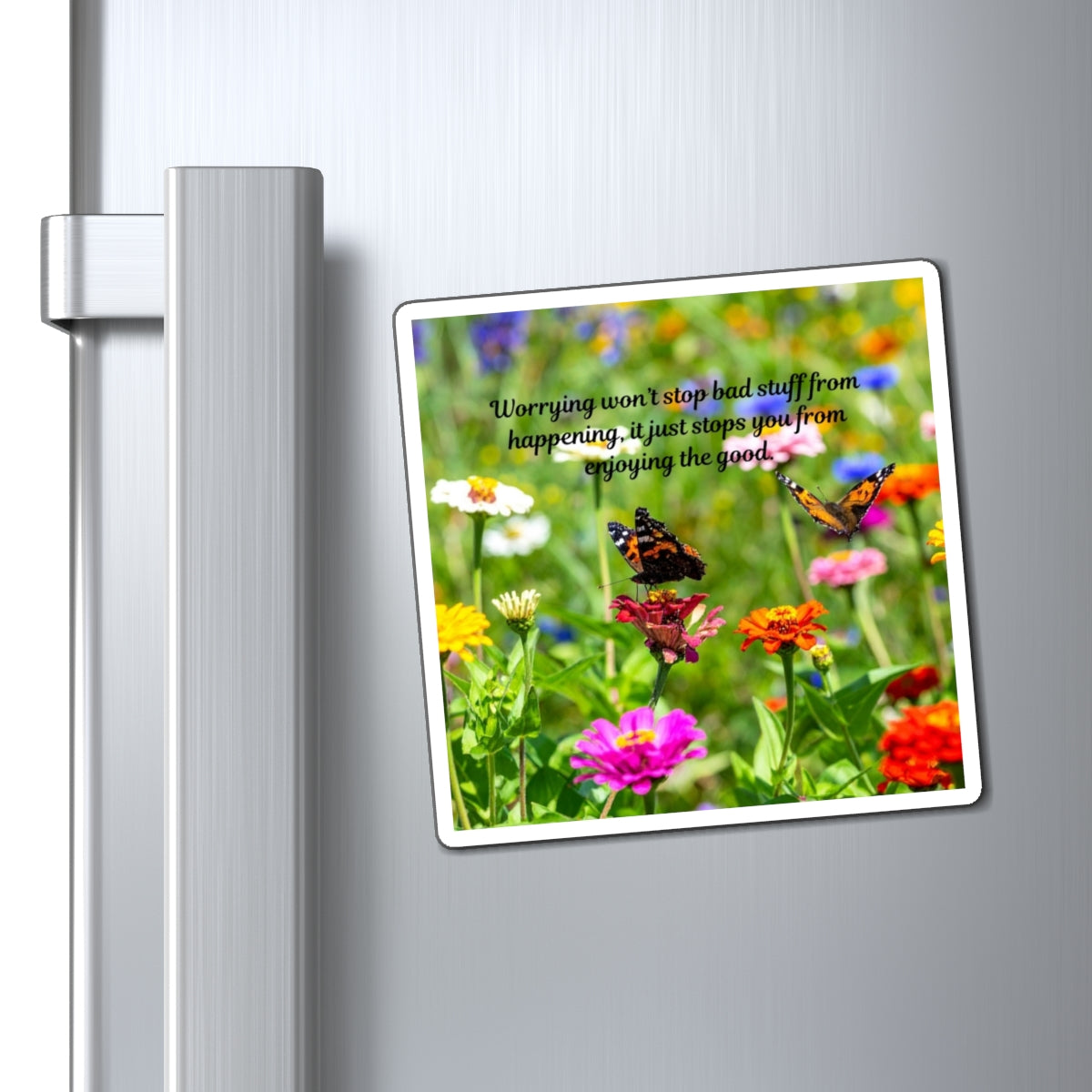 Inspirational Flower Magnets, Positive Quote Fridge Decor, Motivational Home Accessories, Nature-Themed Gifts, Gardening & Floral [...]