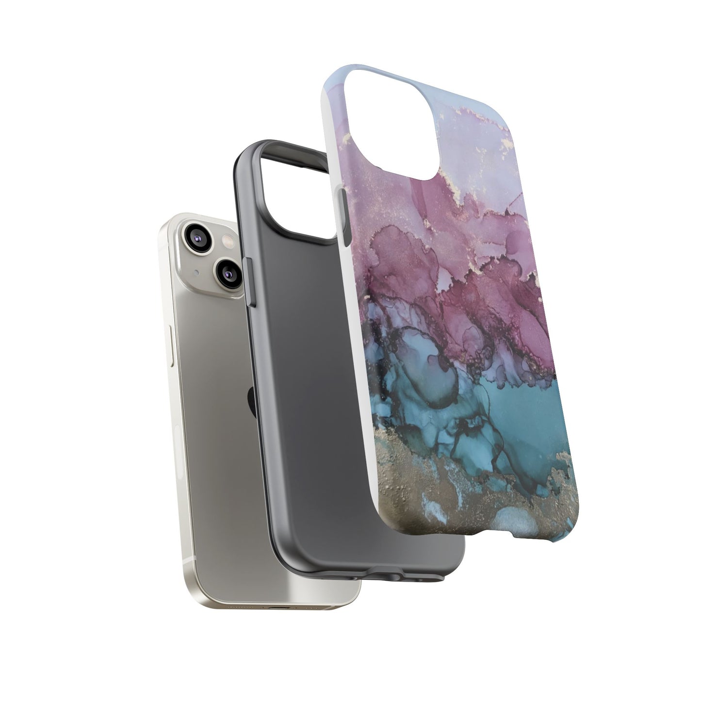 Tough Cases, Beautiful Multicolored Marble Design