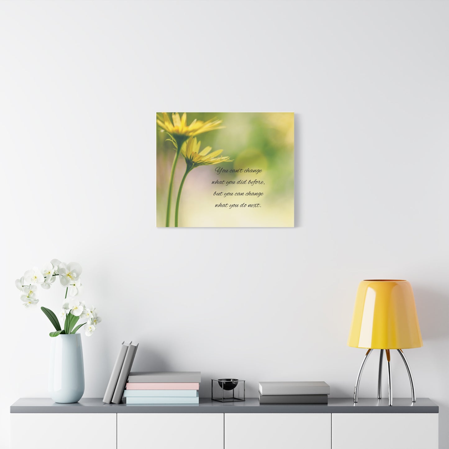 Inspirational Canvas Print, Motivational Wall Art, Home Decor, Gift for Friends, Uplifting Quote Decoration
