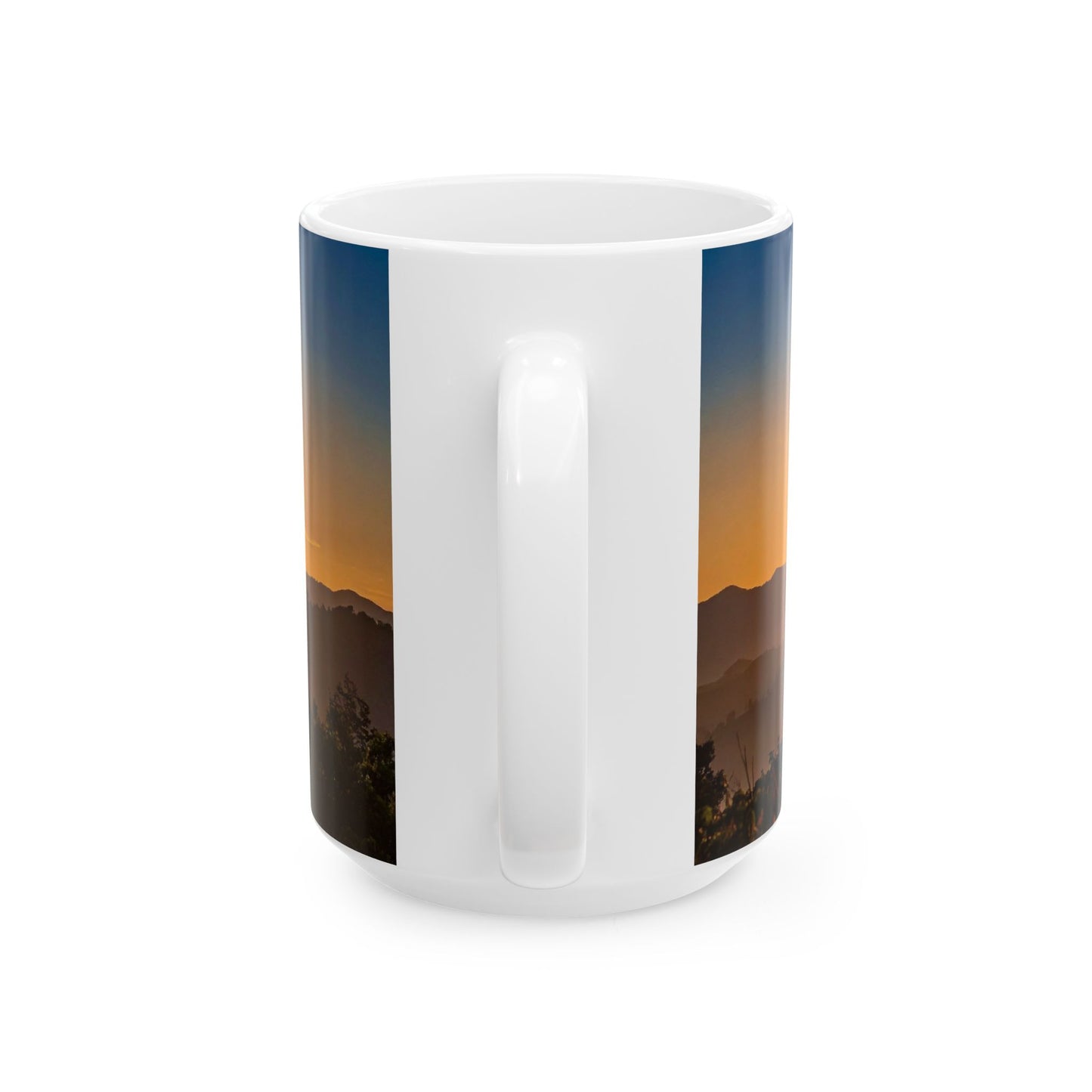 Inspirational Sunrise Ceramic Mug – "The Sun Is Going to Rise Again" Motivational Coffee Cup (11oz, 15oz)