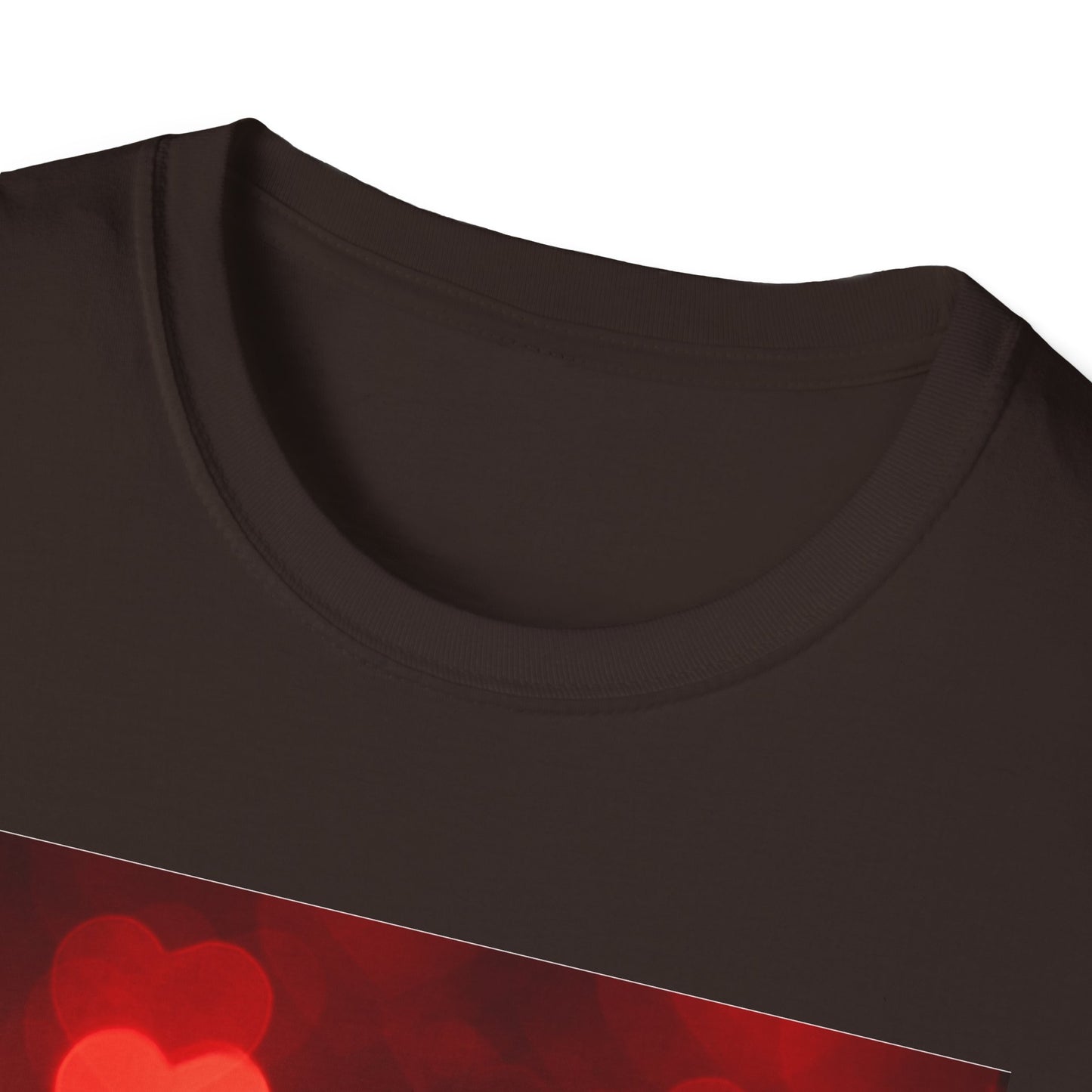 Romantic Heart T-Shirt, Perfect for Valentine's Day, Cute Couple Gift, Love Quote Tee, Softstyle Shirt
