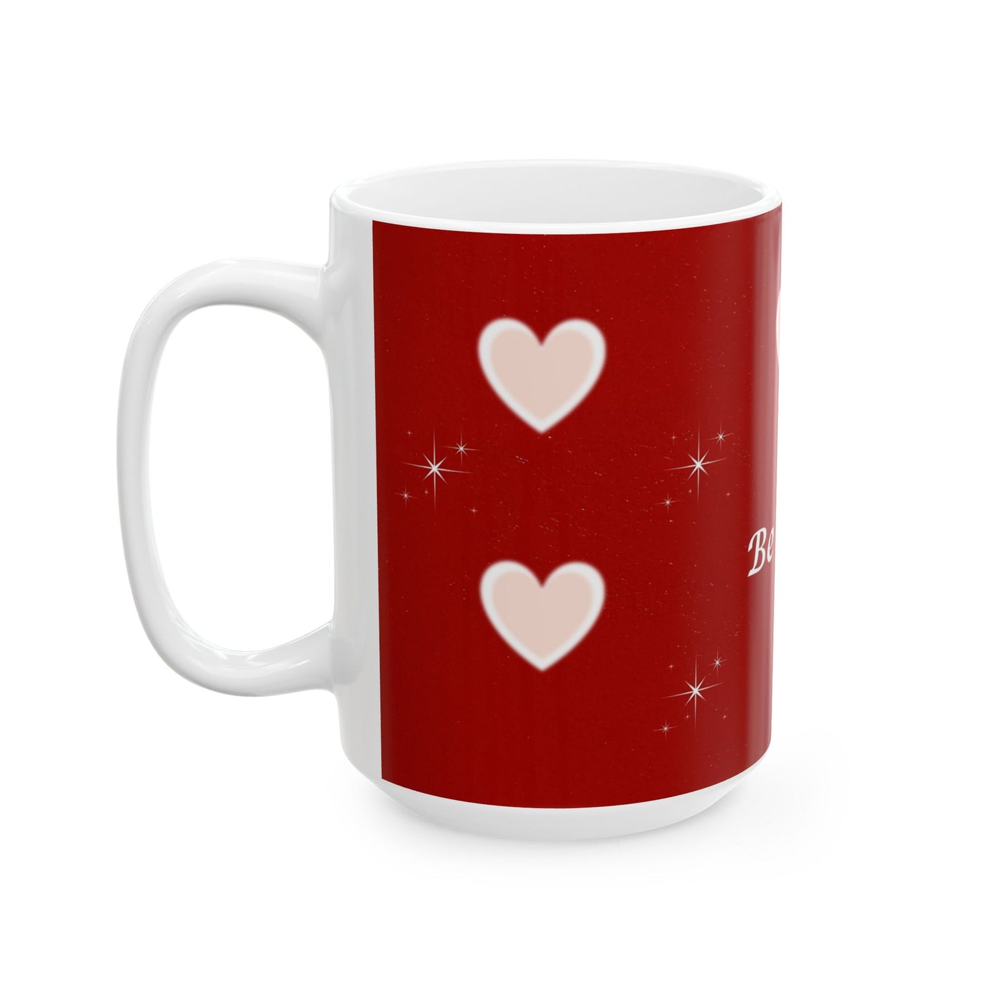 Be Mine Heart Mug — Valentine’s Day Ceramic Coffee Cup (11oz & 15oz)