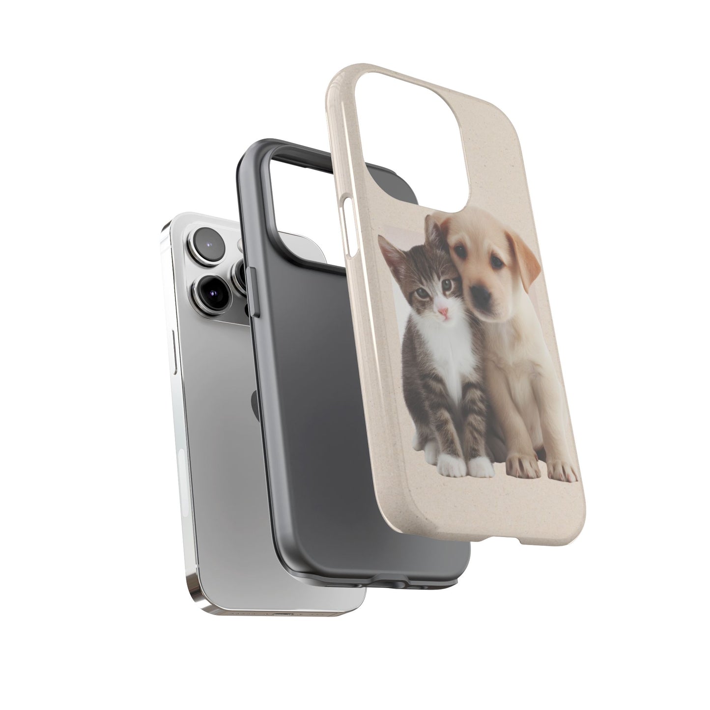 Tough Cases, Adorable puppy and kitten design