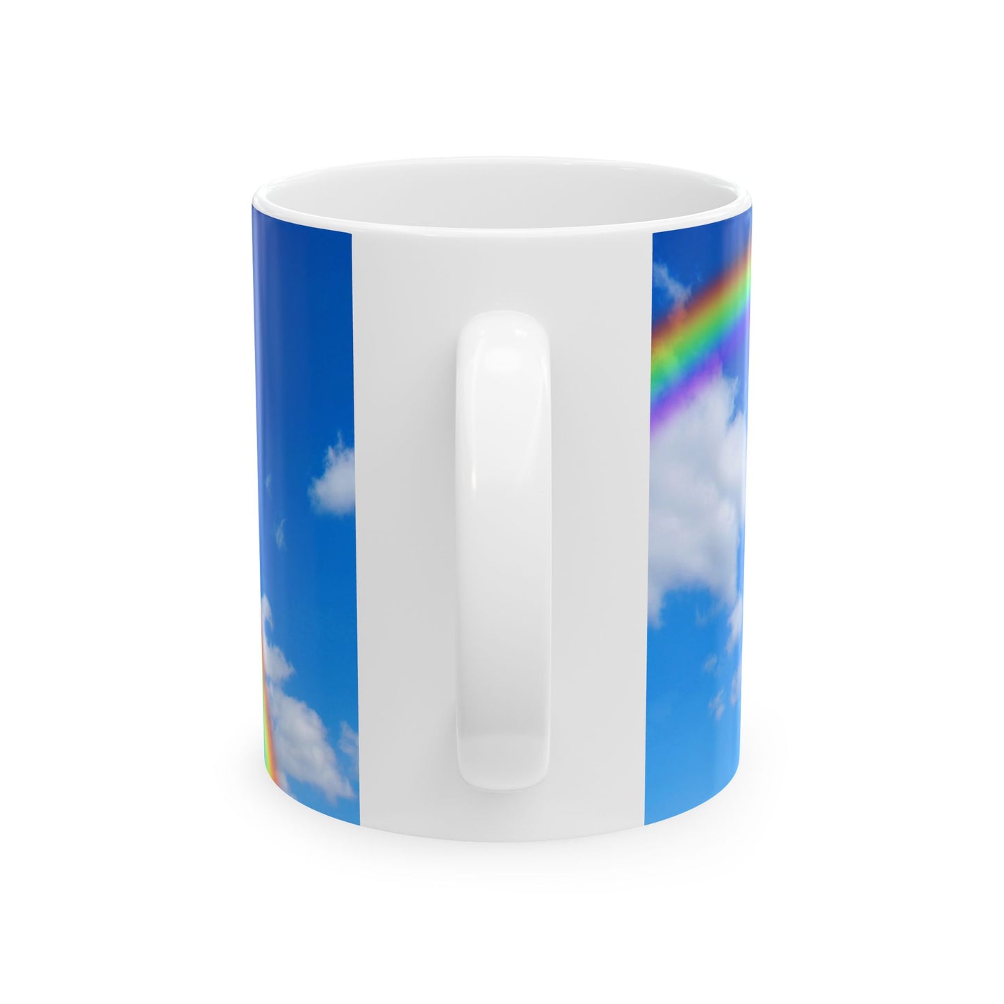Rainbow Sky Ceramic Mug - Inspire Joy & Hope, Perfect Gift for Coffee Lovers, Personalized Mug for Holidays & Celebrations, [...]