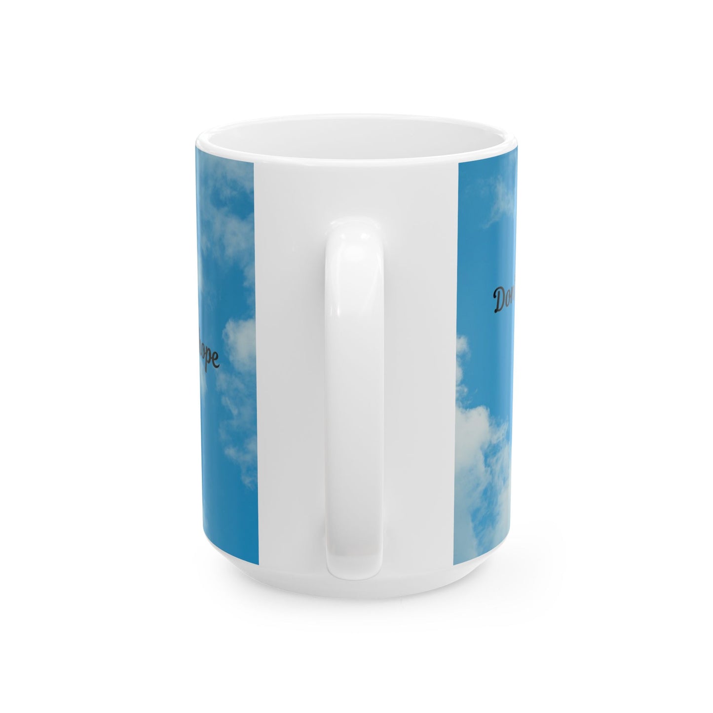 Inspiring Ceramic Mug - Motivational Gift for Coffee Lovers, Hope Mug, Positive Vibes, Customizable Coffee Cup, Unique Present