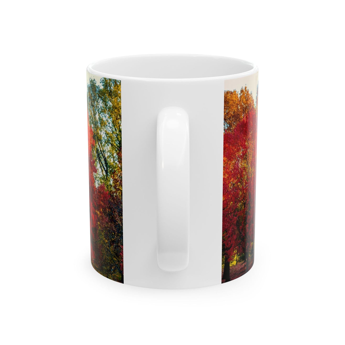 Autumn Inspiration Mug – Motivational Ceramic Coffee Cup, Fall Decor Gift, Gratitude Reminder, Cozy Beverage Holder