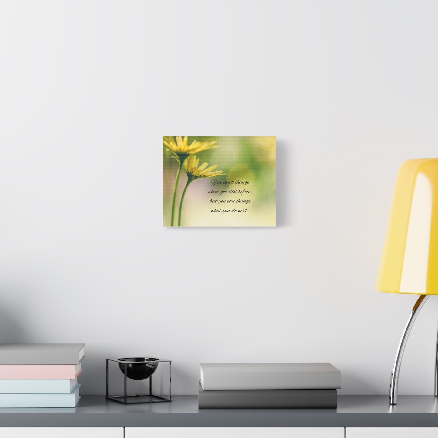 Inspirational Canvas Print, Motivational Wall Art, Home Decor, Gift for Friends, Uplifting Quote Decoration
