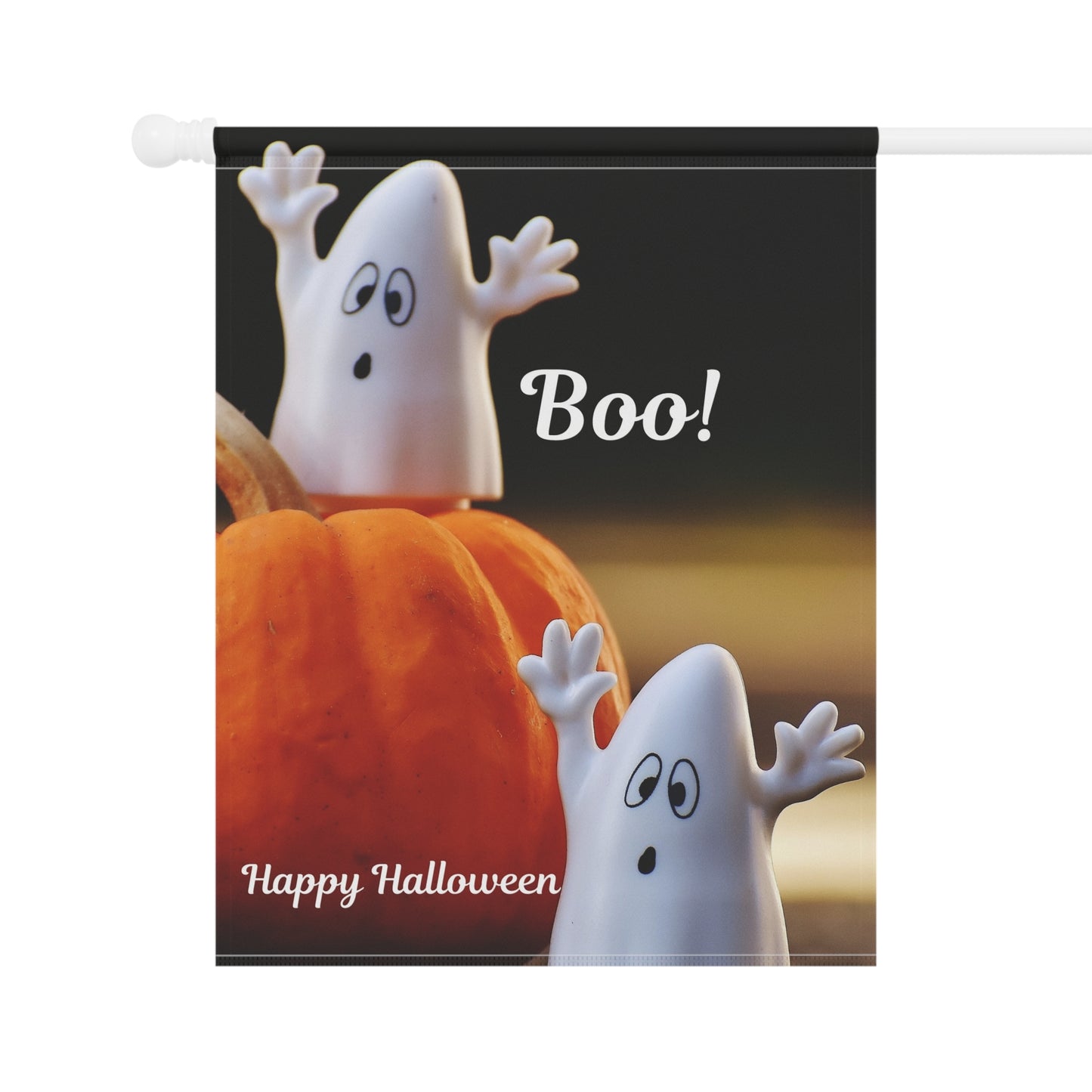 Halloween Garden Banner, Decorative Yard Flag, Spooky Outdoor Decor, Fall Home Accents, Trick or Treat Sign