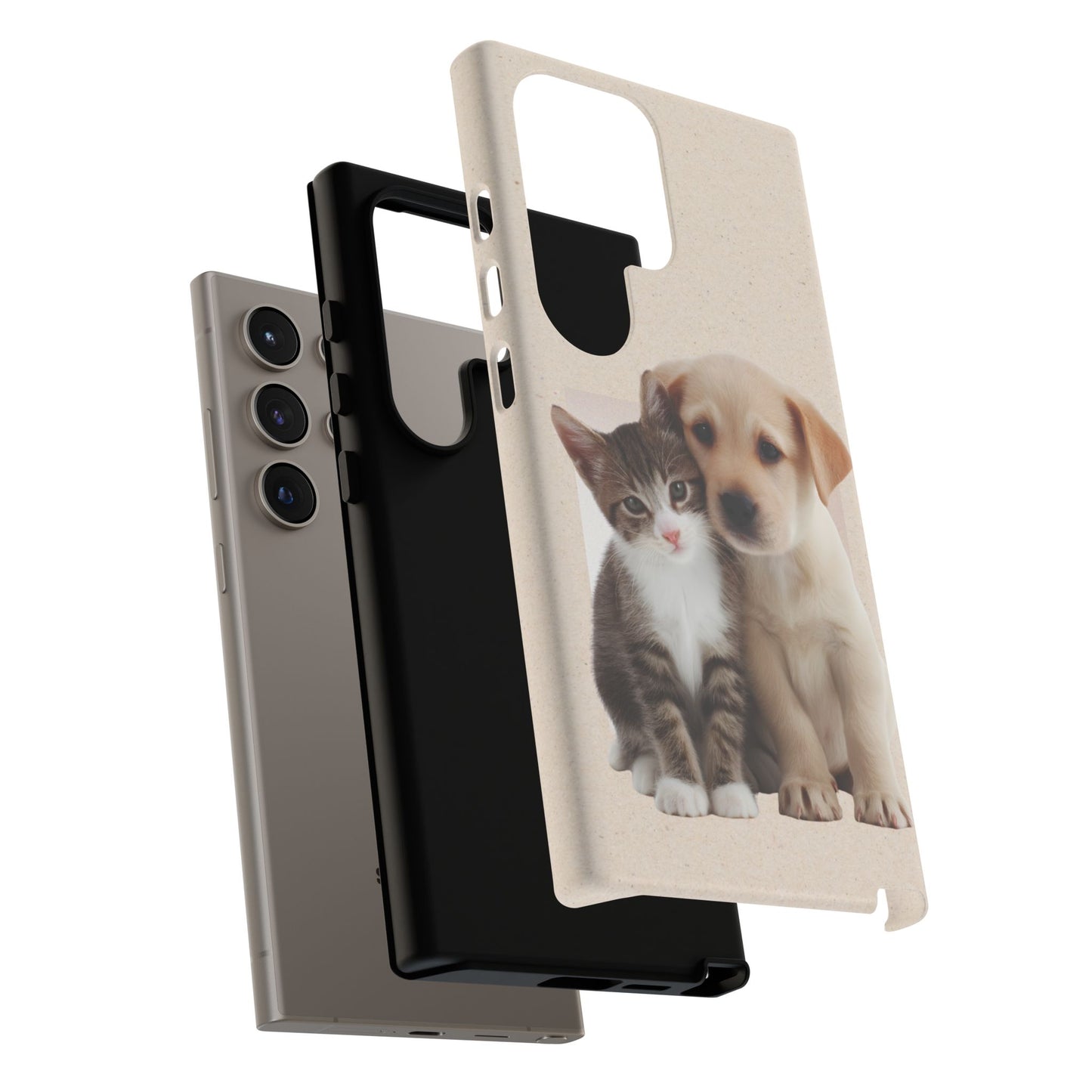 Tough Cases, Adorable puppy and kitten design