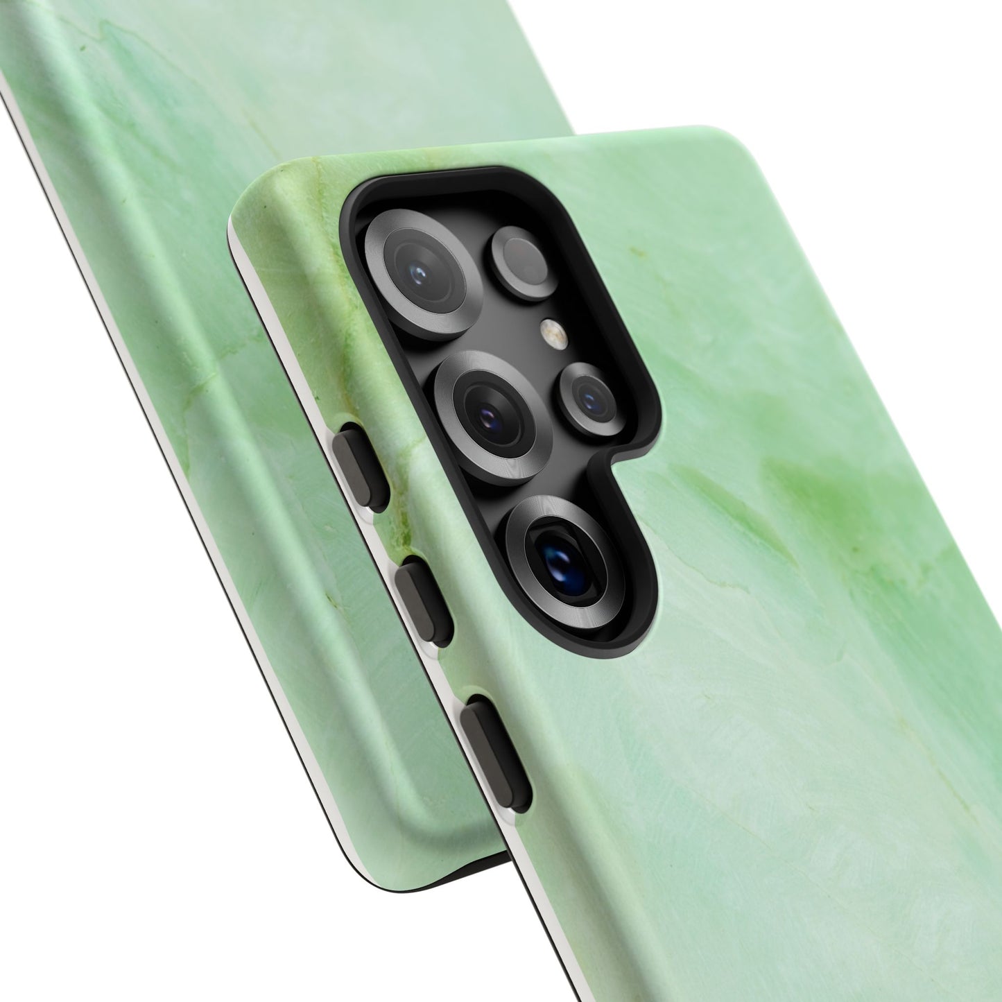 Tough Cases, Beautiful Green Marble Design