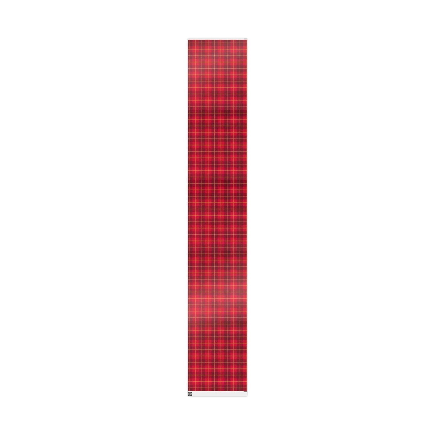 Red Buffalo Plaid Wrapping Paper Roll — Festive Christmas Gift Wrap