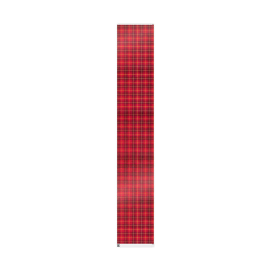 Red Buffalo Plaid Wrapping Paper Roll — Festive Christmas Gift Wrap