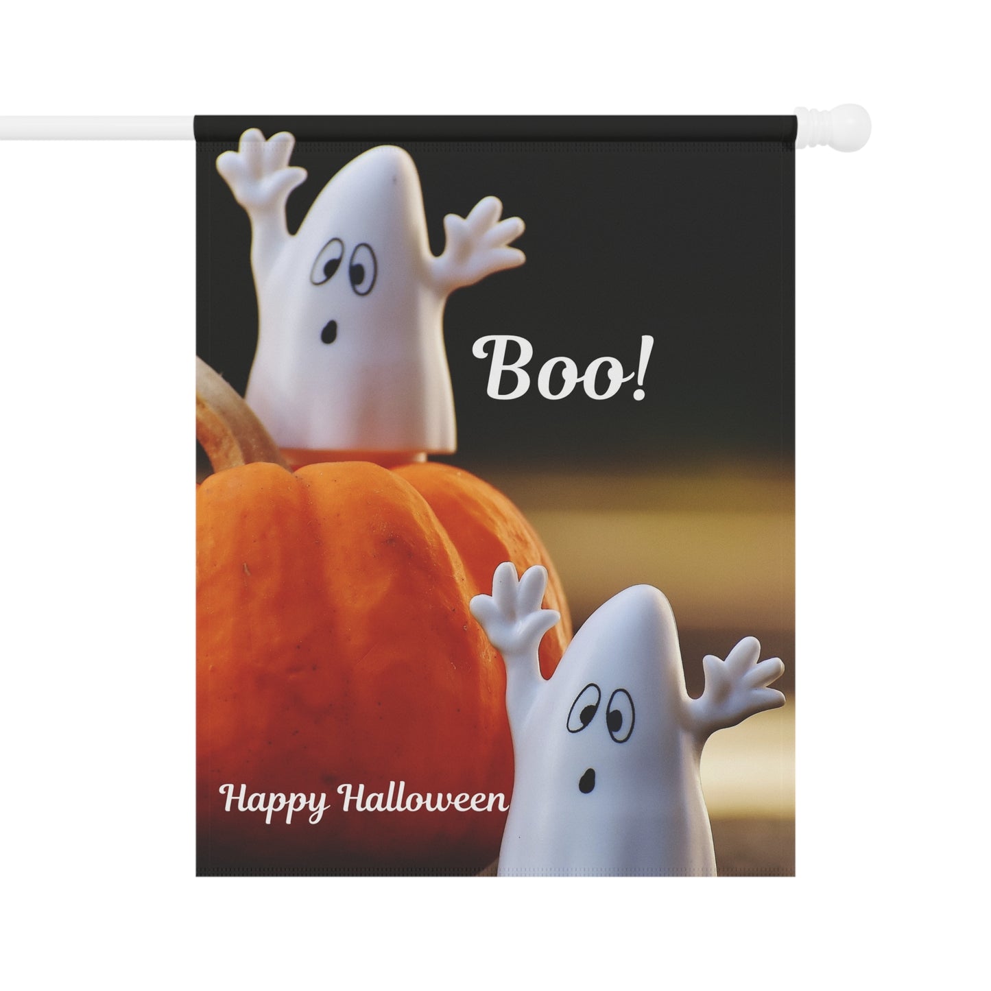 Halloween Garden Banner, Decorative Yard Flag, Spooky Outdoor Decor, Fall Home Accents, Trick or Treat Sign